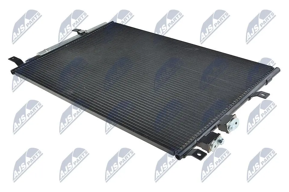 Condensatore Climatizzatore Anteriore con Essiccatore Nero per Alfa Romeo 159