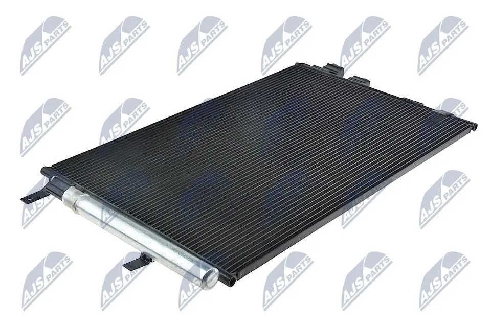 Condensatore Climatizzatore Anteriore con Essiccatore Nero per Alfa Romeo 159