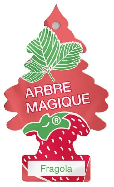 Confezione 24 deodoranti auto fragranza fruttata alla fragola
