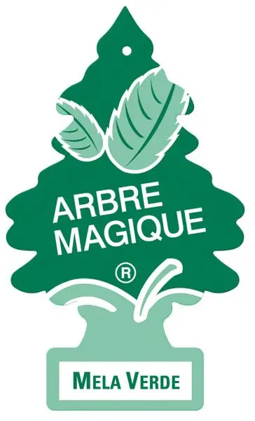 Confezione 24 deodoranti auto fragranza mela verde freschi profumatori ambienti