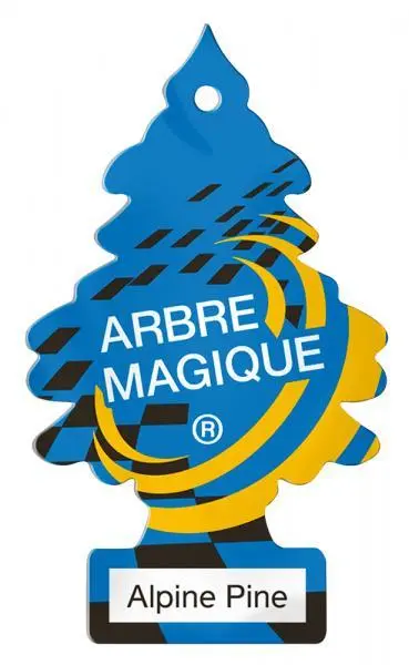 Confezione 24 deodoranti auto profumo pino alpine freschi e duraturi