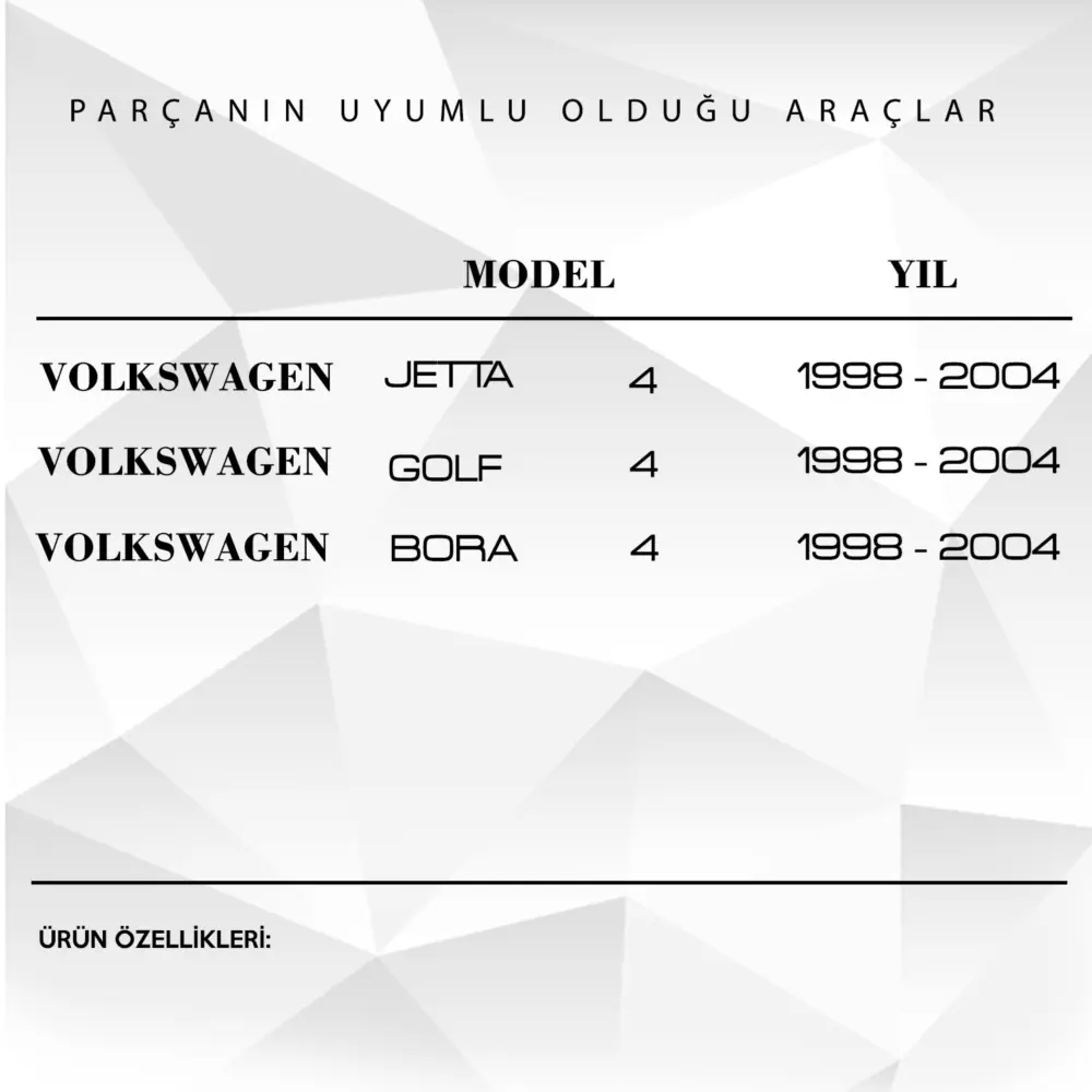 Coperchio Porta Posacenere Grigio Chiaro per VW Jetta Polo Golf 2 Pezzi