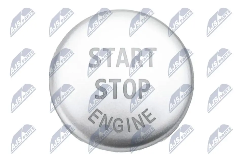 Coperchio Pulsante Start Stop Argento per BMW 3 E90 E91 E92 E93 2004- X1 E84