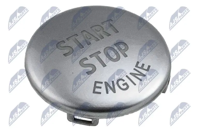 Coperchio Pulsante Start Stop Argento per BMW 3 E90 E91 E92 E93 2004- X1 E84
