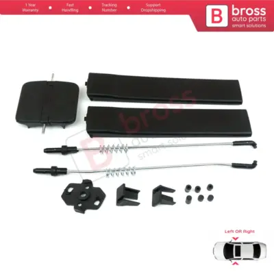 Copertura Chiusura Vetro Scorrevole Laterale Set per VW Transporter T5 Multivan