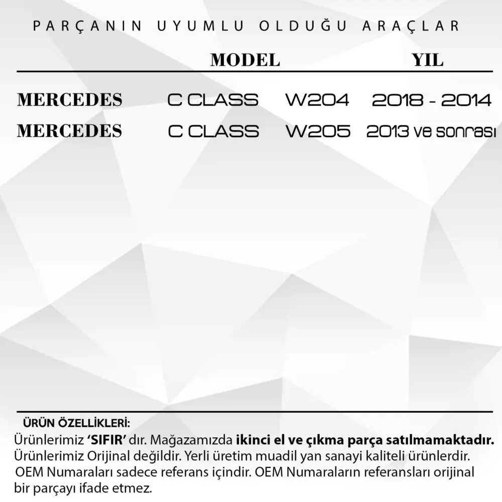 Copertura Direzionale Climatizzazione per Mercedes W204 W205