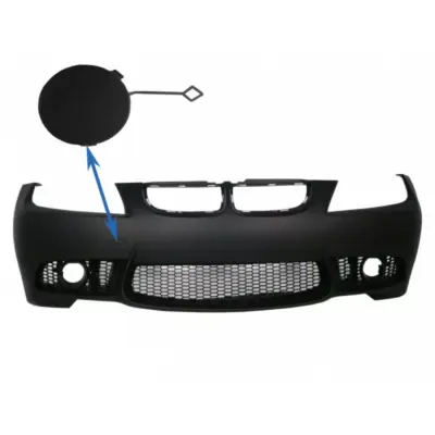 Copertura Gancio Traino Paraurti Anteriore per BMW Serie 3 E90 2004-2008
