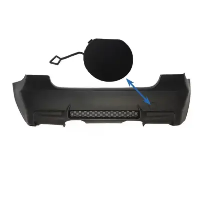 Copertura Gancio Traino Paraurti Posteriore per BMW Serie 3 E90 2004-2011