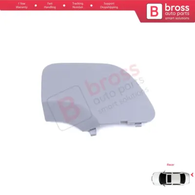 Copertura Gancio Traino Posteriore Grigia per Renault Dacia Duster MK2 2017-2023
