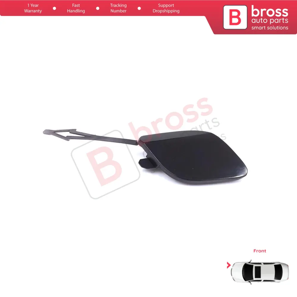 Copertura Occhiello Traino Anteriore Primerizzata per Renault Clio MK5 B7 Bja