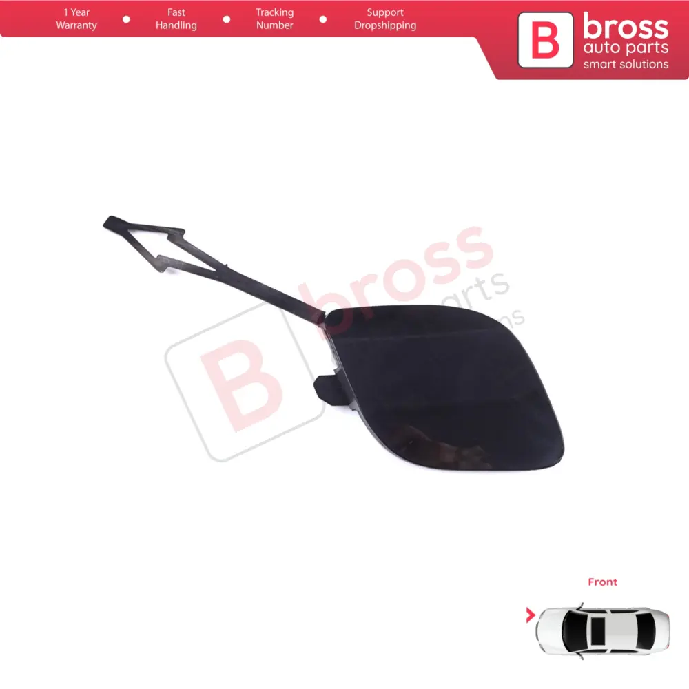 Copertura Occhiello Traino Anteriore Primerizzata per Renault Clio MK5 B7 Bja