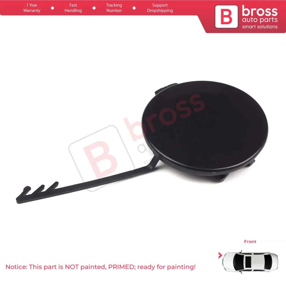 Copertura Occhiello Traino Paraurti Anteriore per Audi A4 B8 4L 2008-2012