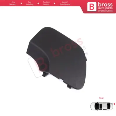 Copertura Occhiello Traino Posteriore Nero per Renault Dacia Duster MK2