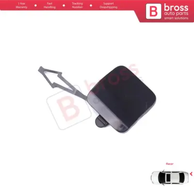 Copertura Occhiello Traino Posteriore Primerizzata per Renault Clio MK5 B7 Bja