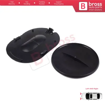 Copertura Paraspruzzi Fanale Anteriore Destro Sinistro per Renault Megane MK2