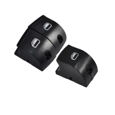 Copertura Pulsante Vetro Set di 3 per Audi A3 A6 Q7