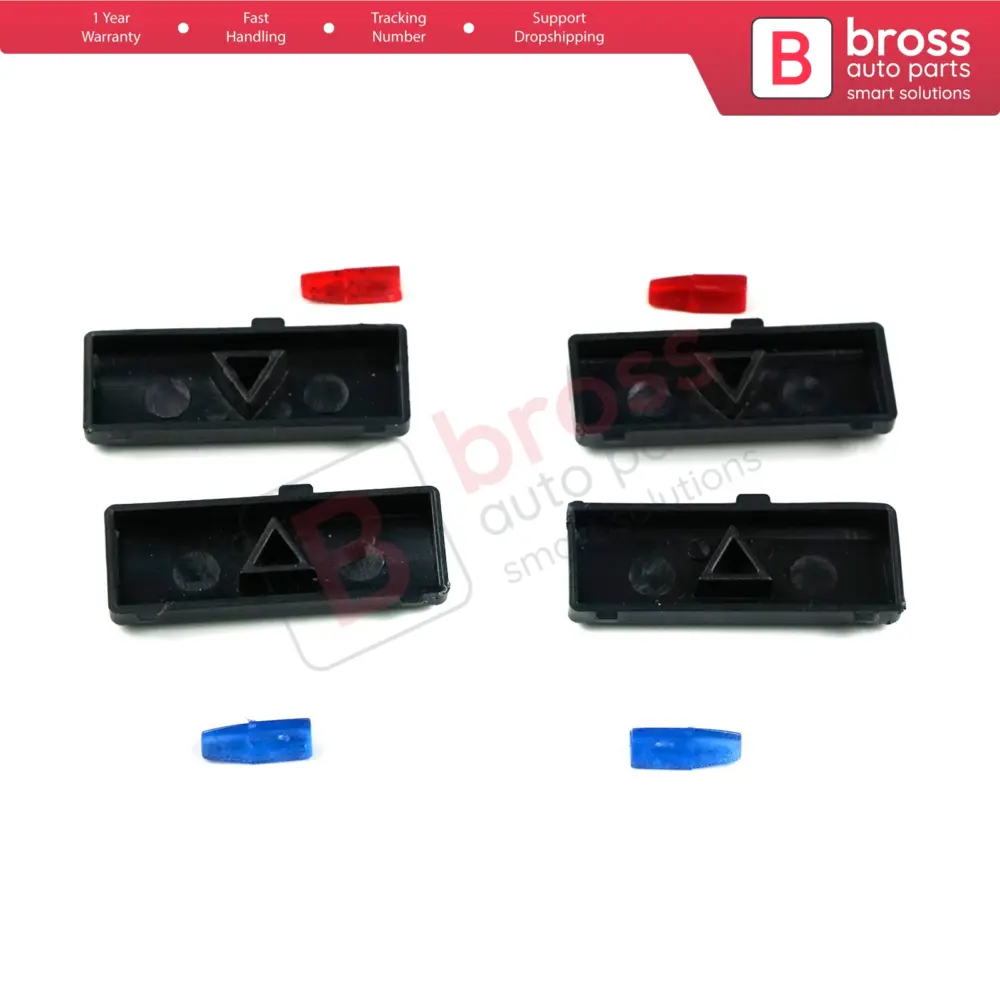 Copertura Pulsanti Climatizzatore 4 Pezzi per BMW X5 E53 2000-2006 Serie 5 E39