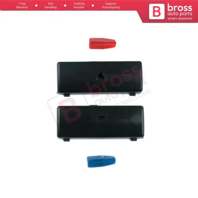 Copertura Pulsanti Climatizzatore Anteriore 2 Pezzi per BMW X5 E53 2000-2006 5