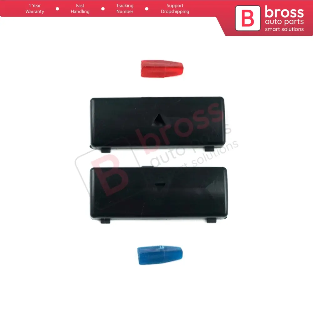 Copertura Pulsanti Climatizzatore Anteriore 2 Pezzi per BMW X5 E53 2000-2006 5