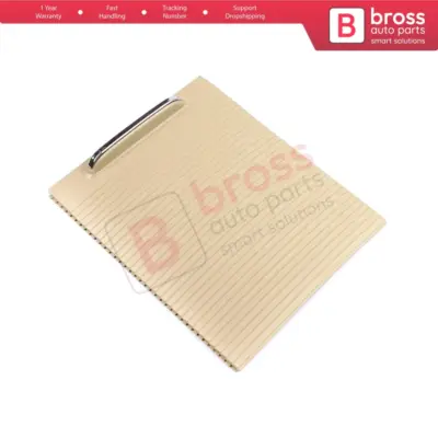 Copertura Roller Porta Bicchieri Beige per Volkswagen Passat B6 3C B7 Cc Magotan