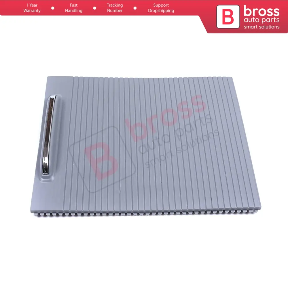 Copertura Roller Porta Bicchieri Bracciolo Centrale Grigio per VW Passat B6 3C