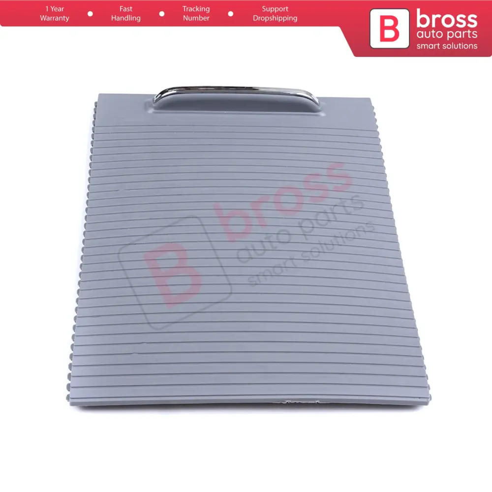 Copertura Roller Porta Bicchieri Bracciolo Centrale Grigio per VW Passat B6 3C