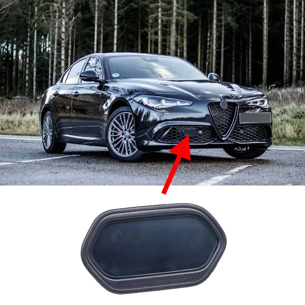 Copertura Sensore Paraurti Anteriore per Alfa Romeo Giulia 952