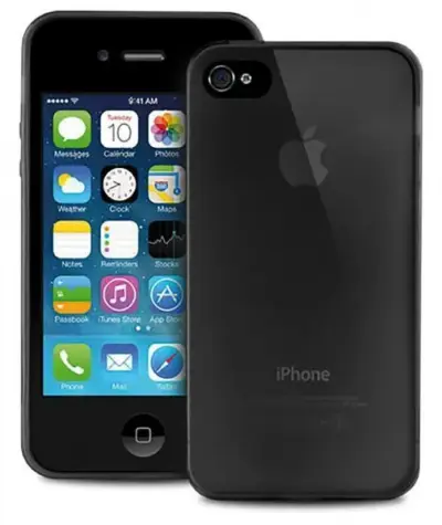 Copertura sottile nera protezione custodia rigida smartphone cellulare