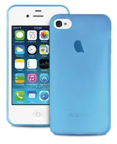 Copertura sottile rigida protezione smartphone blu accessorio cellulare auto