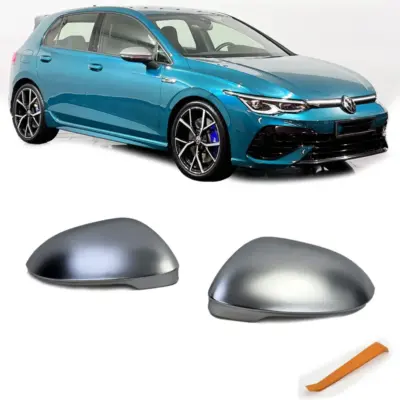 Copertura Specchietti Argento Opaco per Volkswagen Golf 8 + ID.3 (dal 2019)