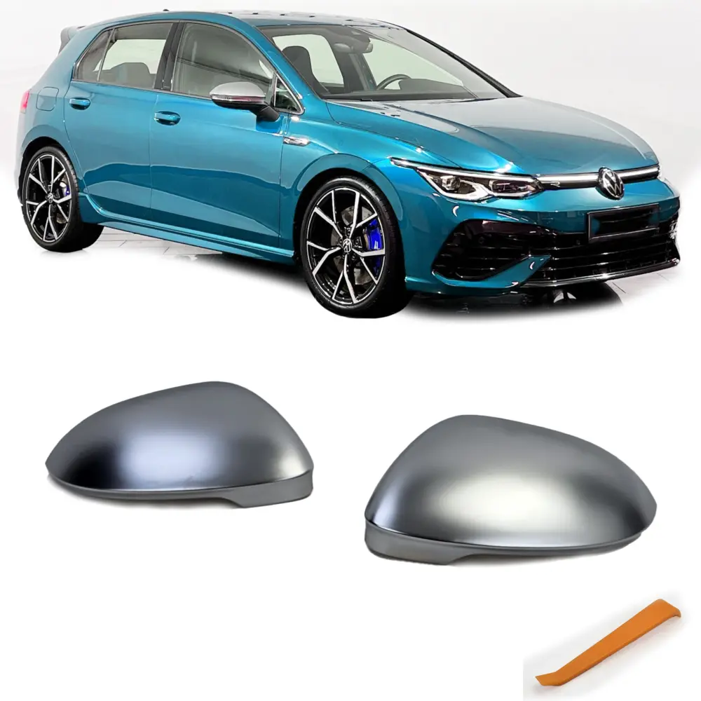 Copertura Specchietti Argento Opaco per Volkswagen Golf 8 + ID.3 (dal 2019)