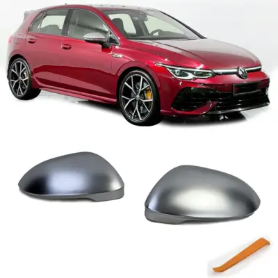 Copertura Specchietti Argento Opaco per Volkswagen Golf 8 + ID.3 (dal 2019)