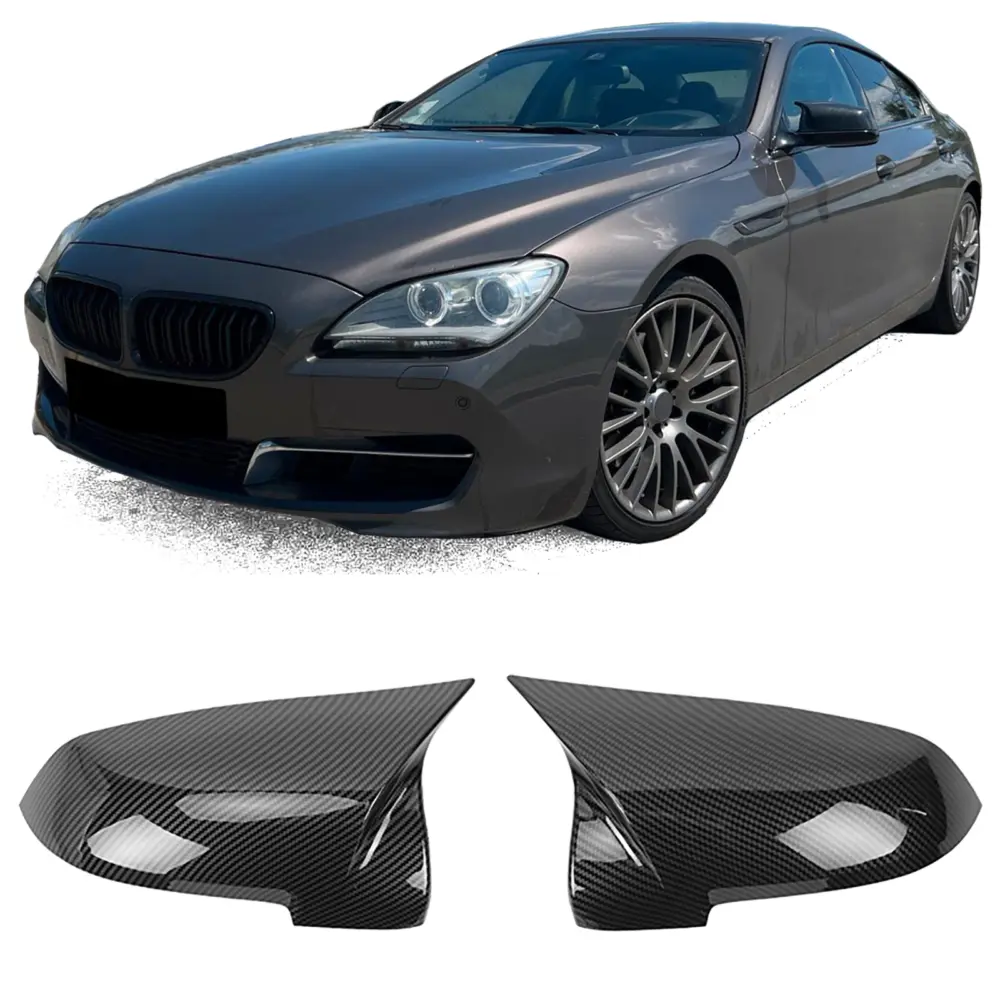 Copertura Specchietti Effetto Carbonio per BMW F10 F11 F06 F012 F13 F01 F02