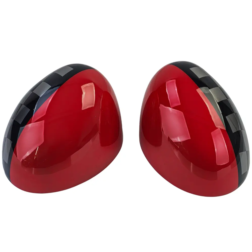 Copertura Specchietti Performance Rosso Nero per Mini F54 F55 F56 F57 2013-2018