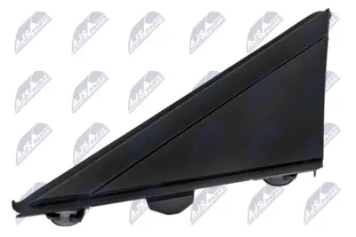 Copertura Specchietto Laterale Sinistro Nero per Fiat 500 2007