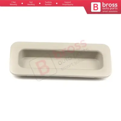 Copertura Tettuccio Apribile Velluto Grigio Chiaro con Maniglia per BMW Serie 3