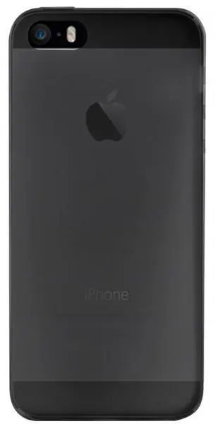 Copertura ultra slim sottile morbida custodia protettiva nera smartphone