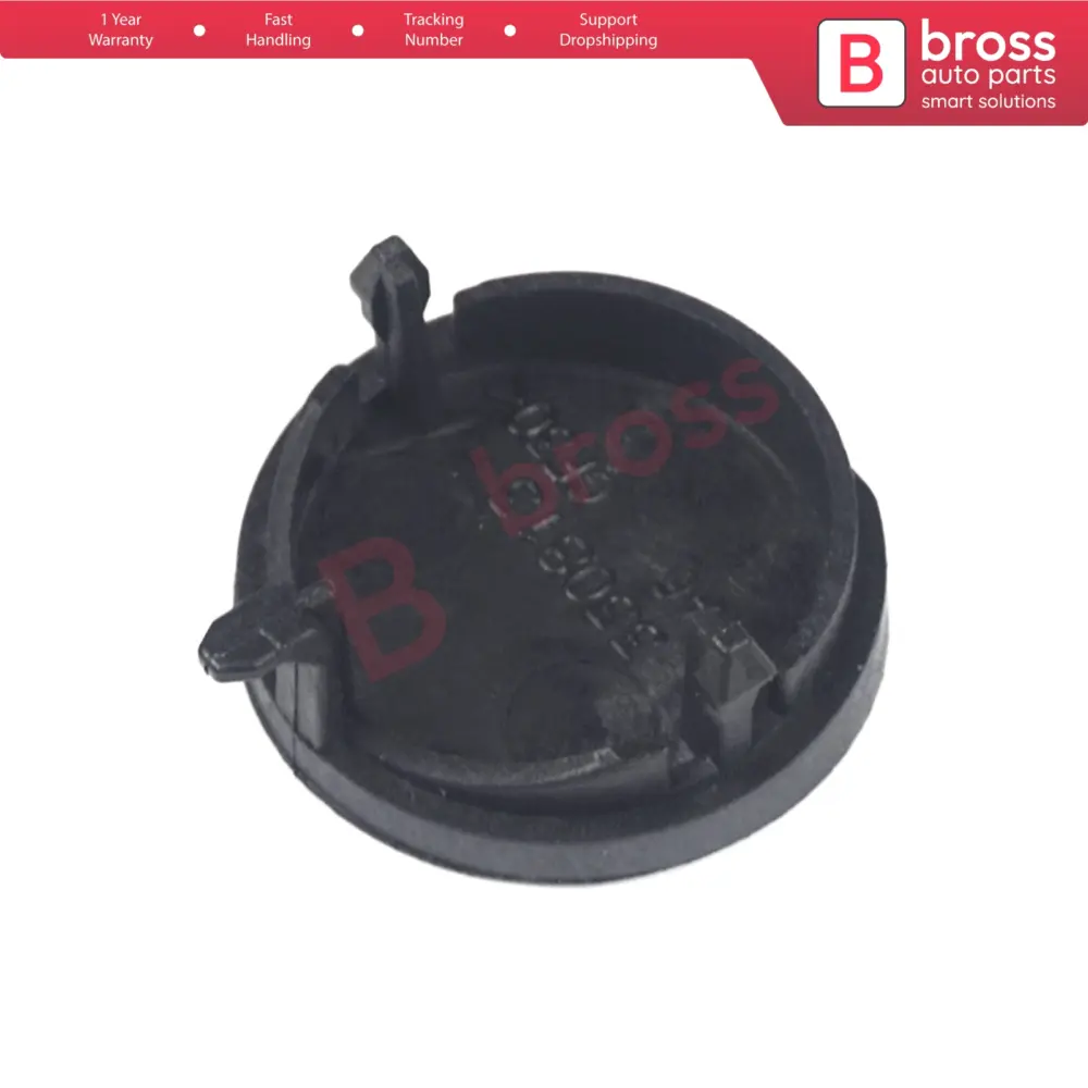 Copertura Vite Maniglia Interna Anteriore Nera per Ford Fiesta 2008-2012