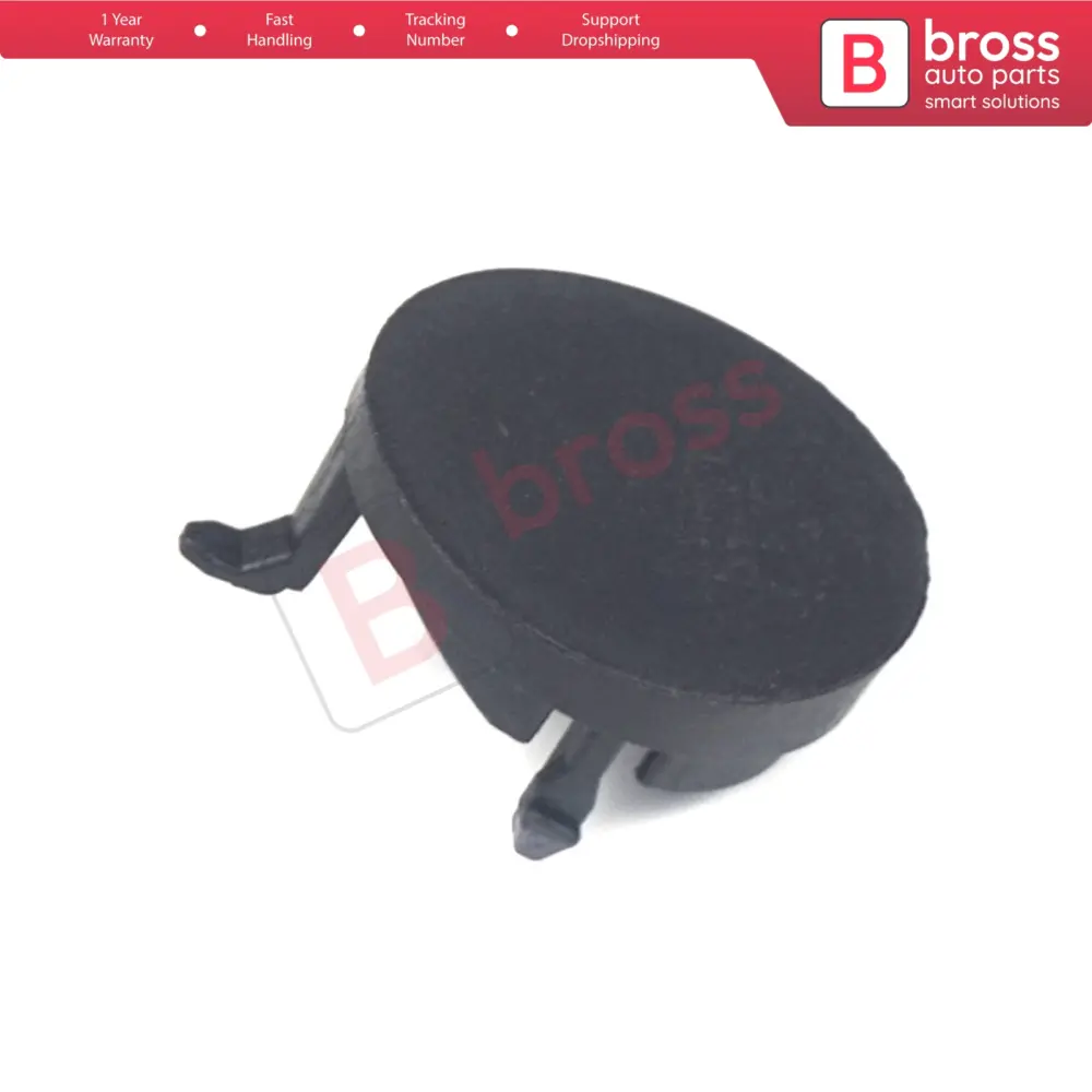 Copertura Vite Maniglia Interna Anteriore Nera per Ford Fiesta 2008-2012