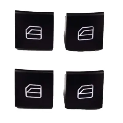 Coperture Interruttori Finestrini per Mercedes ML W164 (2006-2011) 4 Pezzi