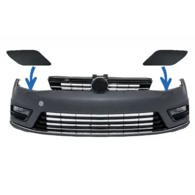 Coperture Sensori Parcheggio Paraurti Anteriore per Volkswagen Golf 7 2013-2017