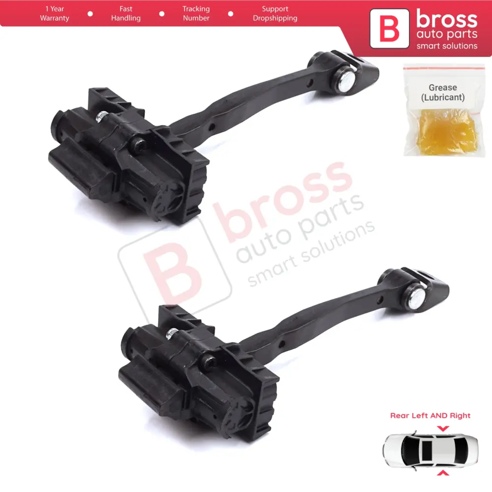 Coppia Cinghie Fermaporta Posteriori per Skoda Karoq NU7 ND7 Seat Cupra Ateca Kh