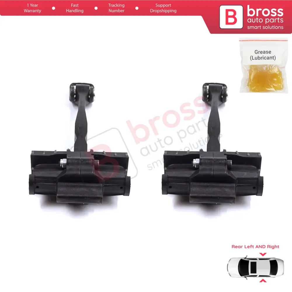 Coppia Cinghie Fermaporta Posteriori per Skoda Karoq NU7 ND7 Seat Cupra Ateca Kh