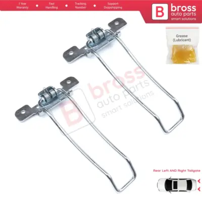 Coppia Cinghie Fermo Cerniera Portellone Posteriore Iveco Daily 1999-2014
