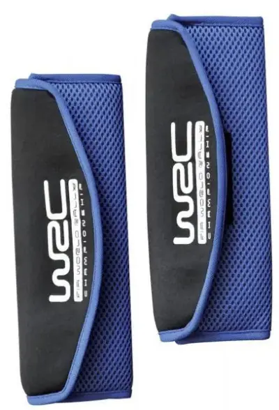 Coppia imbottiture proteggi cinture sicurezza imbottite tessuto resistente