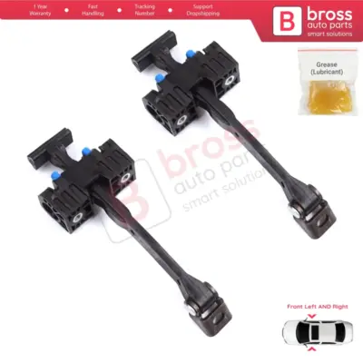 Coppia Limitatori Apertura Porta Anteriore per Audi A4 B8 8K 2007-2016