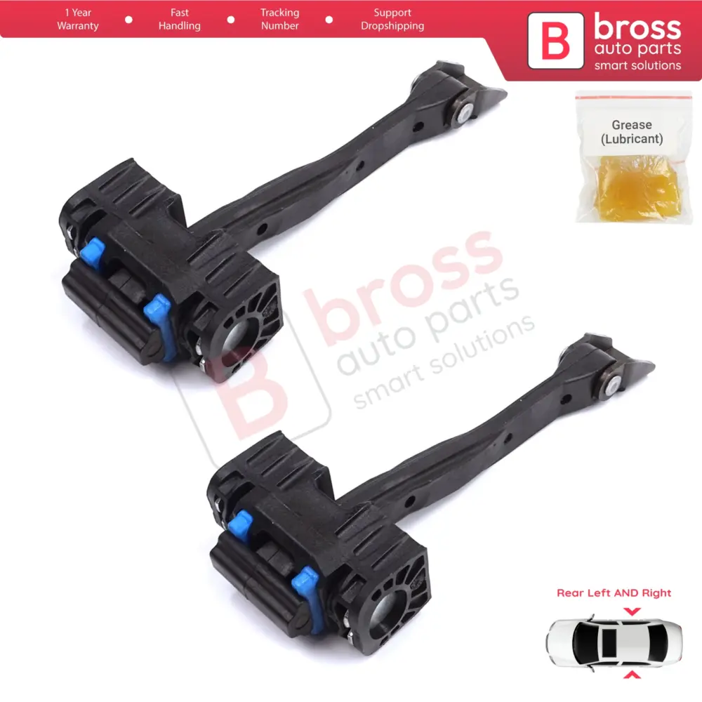 Coppia Limitatori Apertura Porta Posteriore per Audi A4 B9 8W dal 2015