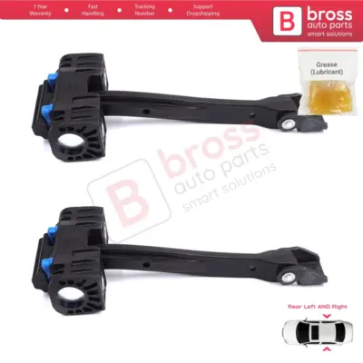 Coppia Limitatori Apertura Porta Posteriore per Audi Q3 RS MK1 8U 2011-2018