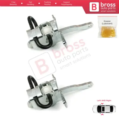 Coppia Limitatori Cerniera Porta 51218161782 per BMW 3 E36 Coupe Cabrio