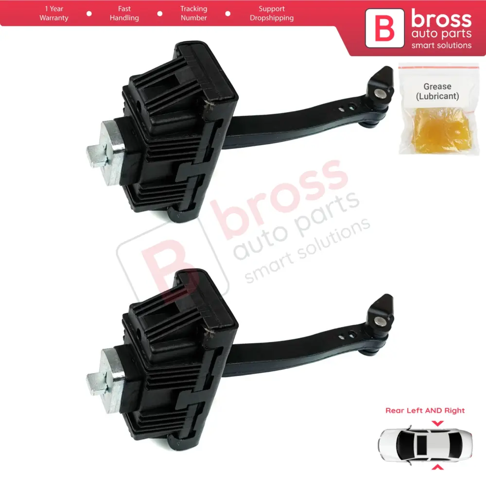 Coppia Limitatori Cerniera Porta Posteriore per BMW X3 E83 2003-2011